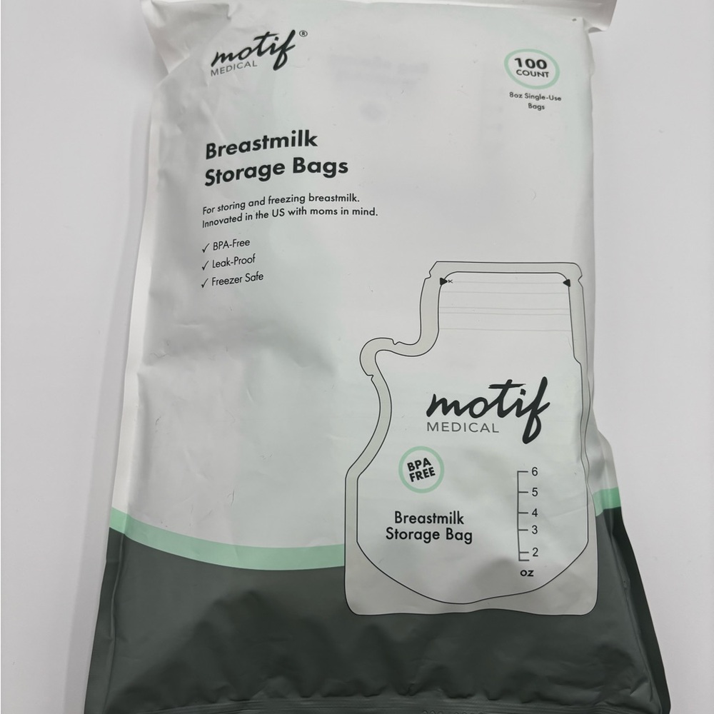 NEW Motif Breastmilk Storage Bags